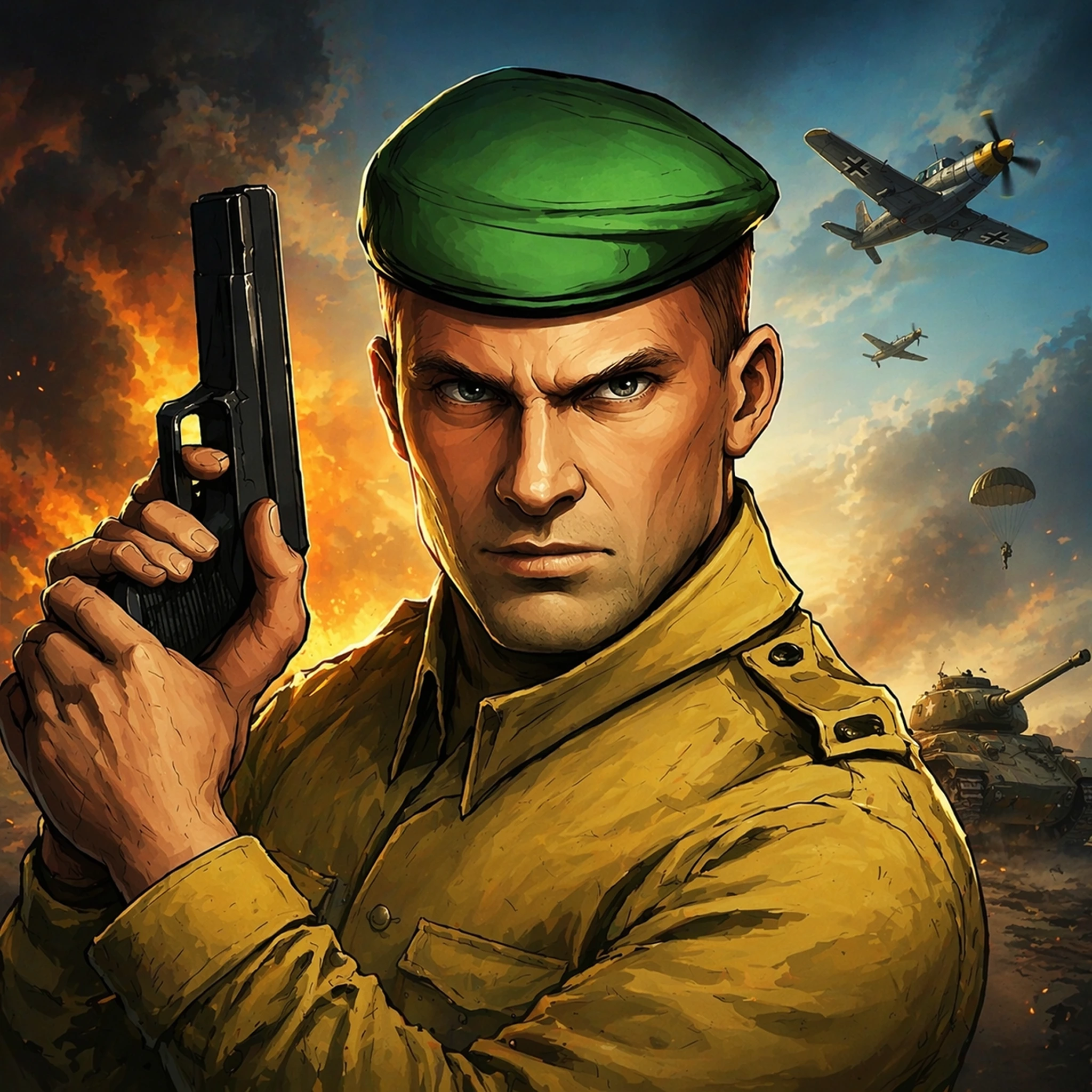 Fps Commando Game Icon